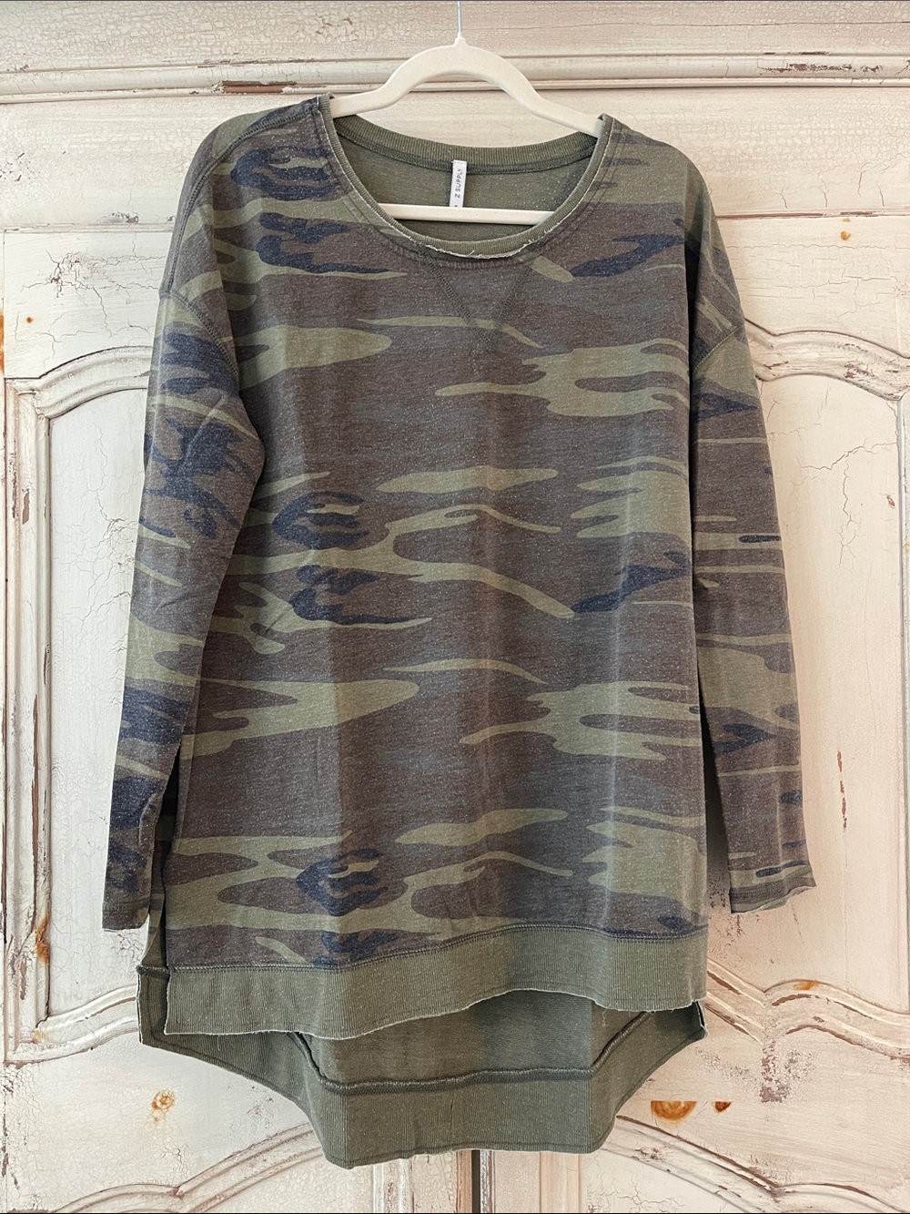 Camo Z Supply Long Sleeve Top